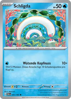 Pokémon-Karte Schligda 051/182