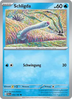 Pokémon-Karte Schligda 052/182
