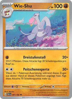 Pokémon-Karte Wie-Shu 097/182
