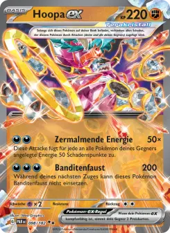 Pokémon-Karte Hoopa-ex 098/182