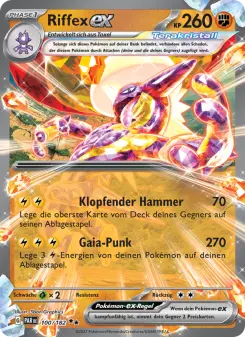 Pokémon-Karte Riffex-ex 100/182