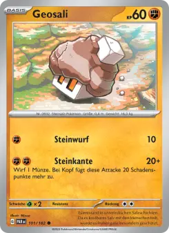 Pokémon-Karte Geosali 101/182