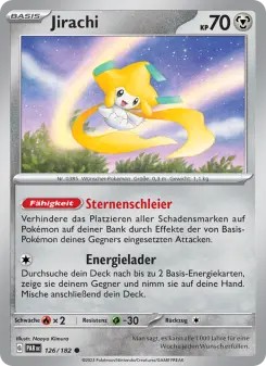 Pokémon-Karte Jirachi 126/182