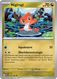 Pokémon-Karte Nigiragi 141/182