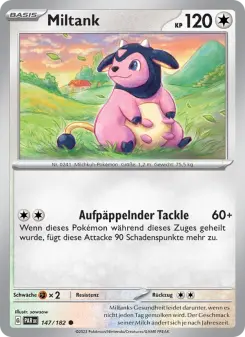 Pokémon-Karte Miltank 147/182