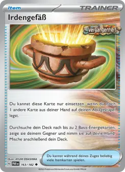 Pokémon-Karte Irdengefäß 163/182