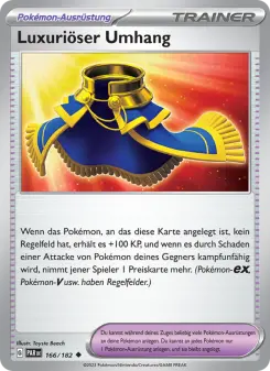 Pokémon-Karte Luxuriöser Umhang 166/182
