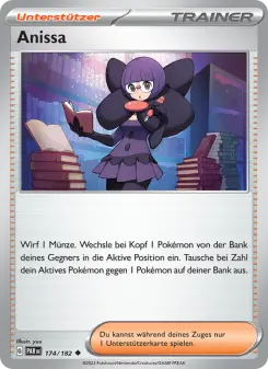 Pokémon-Karte Anissa 174/182
