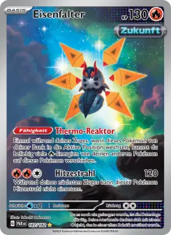 Pokémon-Karte Eisenfalter 187/182