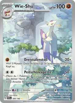 Pokémon-Karte Wie-Shu 200/182