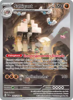 Pokémon-Karte Saltigant 202/182