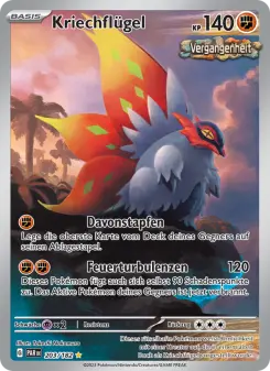 Pokémon-Karte Kriechflügel 203/182