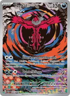 Pokémon-Karte Yveltal 205/182