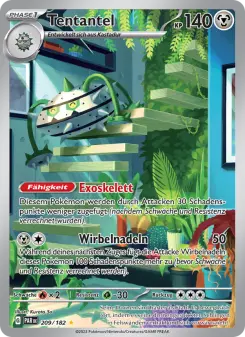 Pokémon-Karte Tentantel 209/182