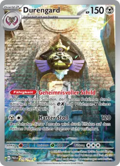 Pokémon-Karte Durengard 210/182
