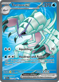 Pokémon-Karte Tectass-ex 221/182