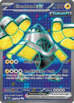 Pokémon-Karte Eisenhand-ex 223/182