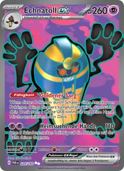 Pokémon-Karte Echnatoll-ex 224/182
