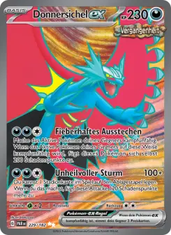 Pokémon-Karte Donnersichel-ex 229/182