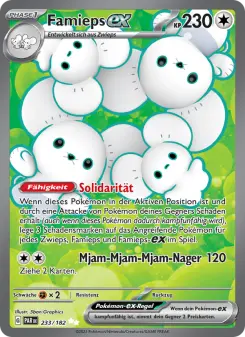 Pokémon-Karte Famieps-ex 233/182