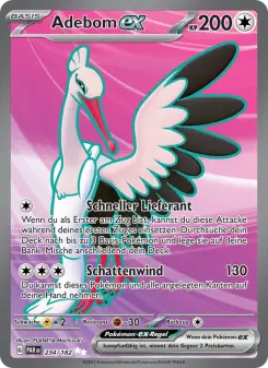 Pokémon-Karte Adebom-ex 234/182