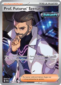 Pokémon-Karte Prof. Futurus' Szenario 240/182