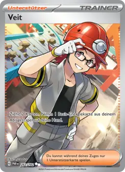 Pokémon-Karte Veit 242/182