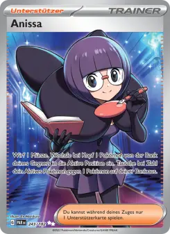 Pokémon-Karte Anissa 243/182