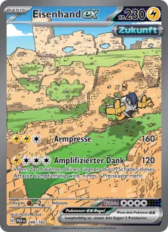 Pokémon-Karte Eisenhand-ex 248/182