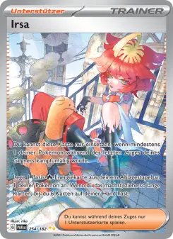 Pokémon-Karte Irsa 254/182