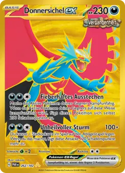 Pokémon-Karte Donnersichel-ex 262/182