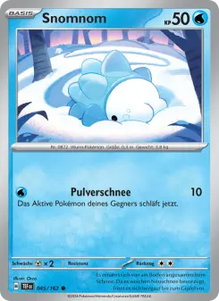 Pokémon-Karte Snomnom 045/162