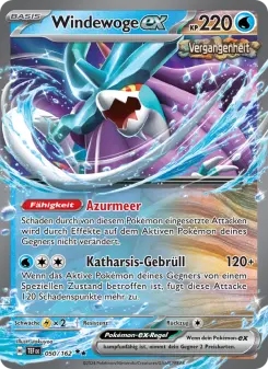 Pokémon-Karte Windewoge-ex 050/162