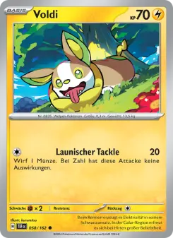 Pokémon-Karte Voldi 058/162
