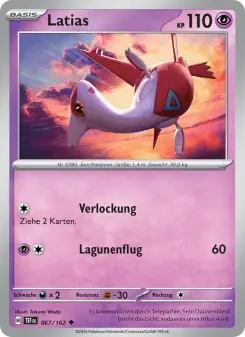 Pokémon-Karte Latias 067/162