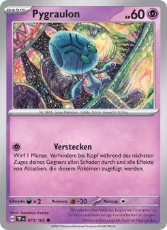 Pokémon-Karte Pygraulon 073/162