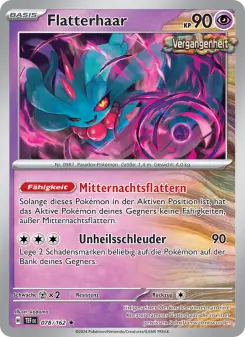 Pokémon-Karte Flatterhaar 078/162