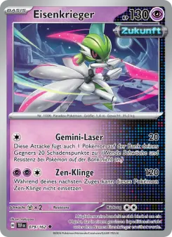 Pokémon-Karte Eisenkrieger 079/162