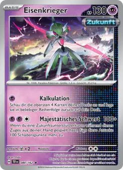 Pokémon-Karte Eisenkrieger 080/162