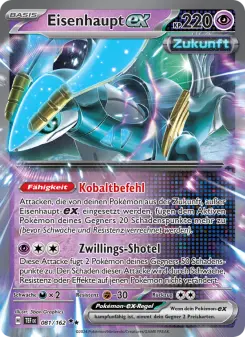 Pokémon-Karte Eisenhaupt-ex 081/162