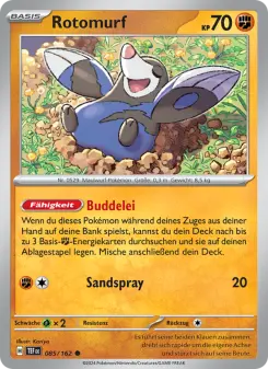 Pokémon-Karte Rotomurf 085/162