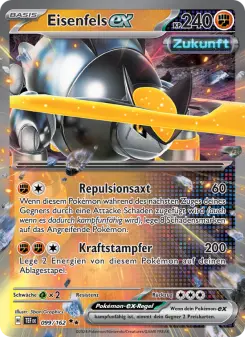 Pokémon-Karte Eisenfels-ex 099/162