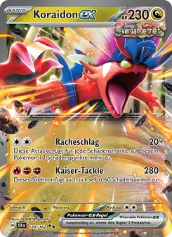 Pokémon-Karte Koraidon-ex 120/162