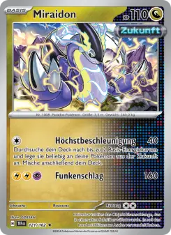 Pokémon-Karte Miraidon 121/162