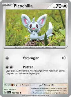 Pokémon-Karte Picochilla 136/162