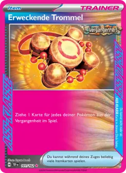 Pokémon-Karte Erweckende Trommel 141/162