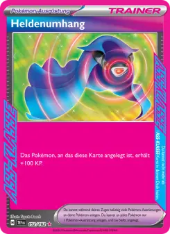 Pokémon-Karte Heldenumhang 152/162