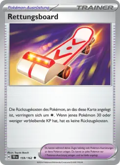 Pokémon-Karte Rettungsboard 159/162