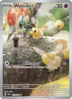 Pokémon-Karte Wommel 172/162