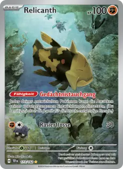 Pokémon-Karte Relicanth 173/162